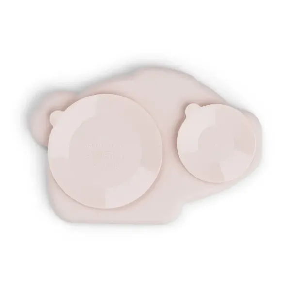 DONE BY DEER Silicone Stick&Stay Plate Pigee - Powder