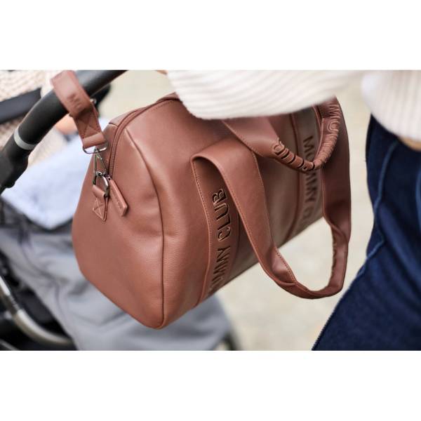 CHILDHOME Mommy Bag CLUB Signature - Dark Brown