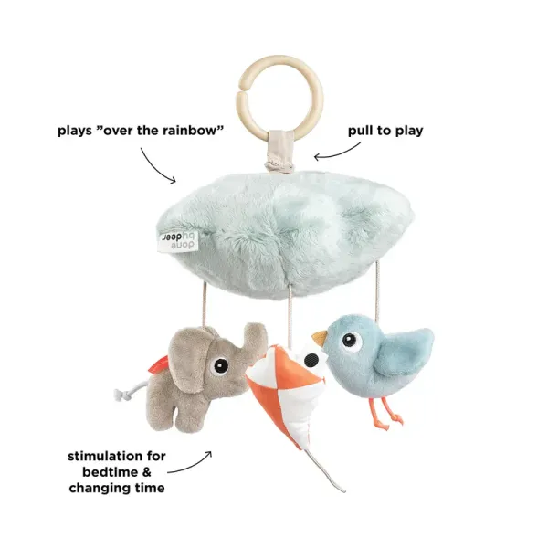 DONE BY DEER Musical Mobile Playground - Blue
