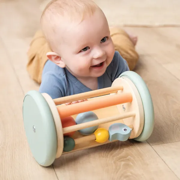 DONE BY DEER Rolling Activity Mirror Birdee - mix colour