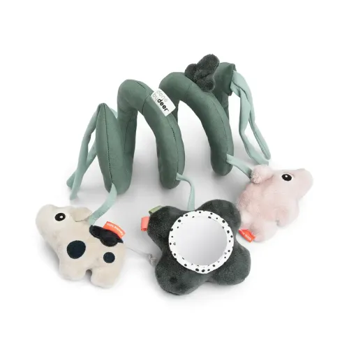 DONE BY DEER Activity Spiral Tiny Farm - Green