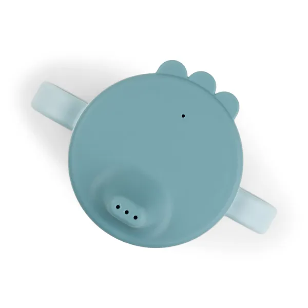 DONE BY DEER Foodie Spout cup Happy Dots - Blue