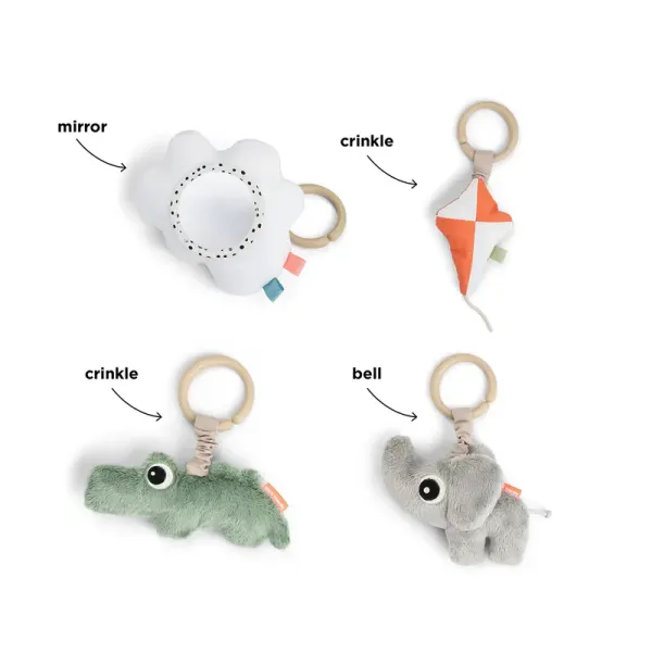 DONE BY DEER Activity Play Mat Playground - Blue