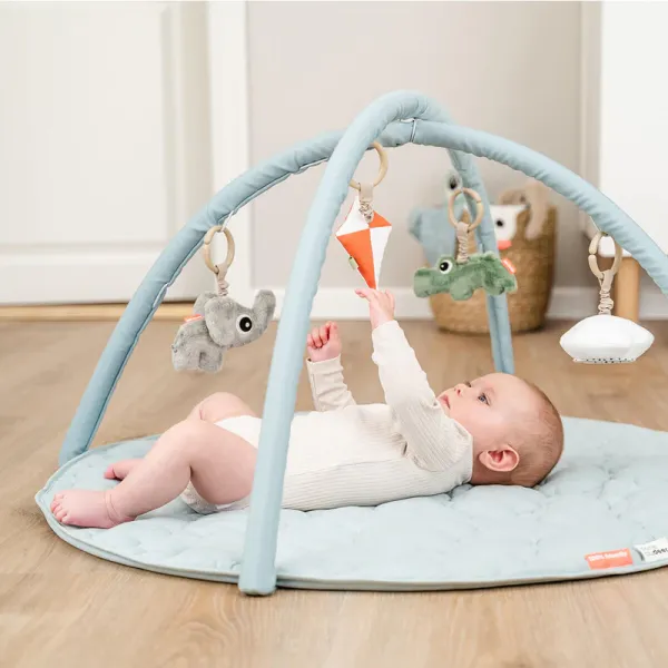 DONE BY DEER Activity Play Mat Playground - Blue