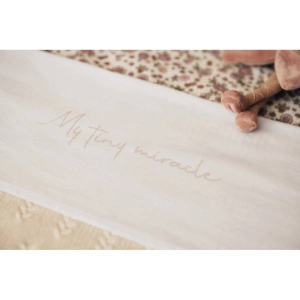 JOLLEIN Sheet 120x150 - My Tiny Miracle Wild Rose