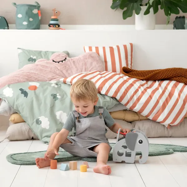 DONE BY DEER Elphee Sorting Box - Grey