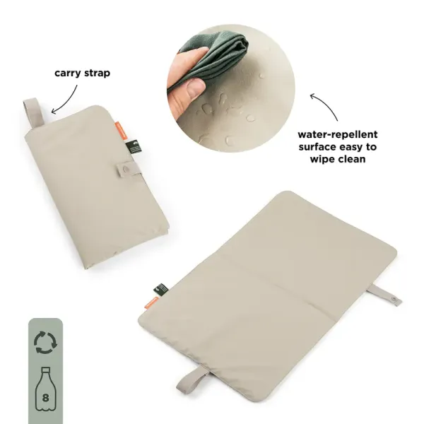 DONE BY DEER Foldable Changing Mat - Sand