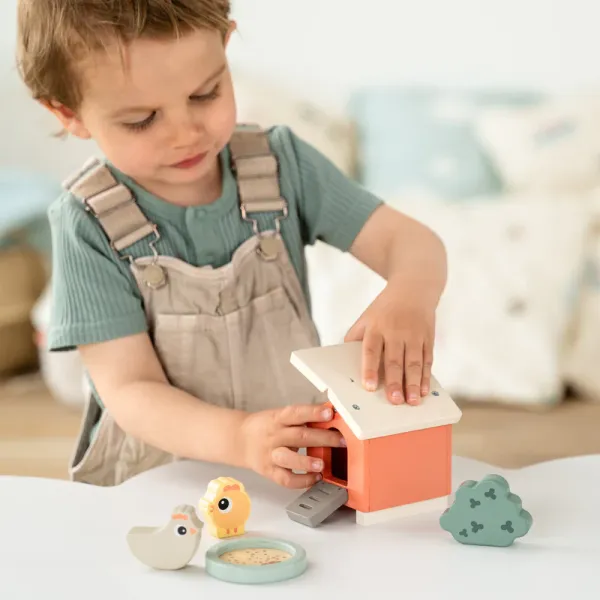 DONE BY DEER Play set Tiny Farm Clucky - mix colour