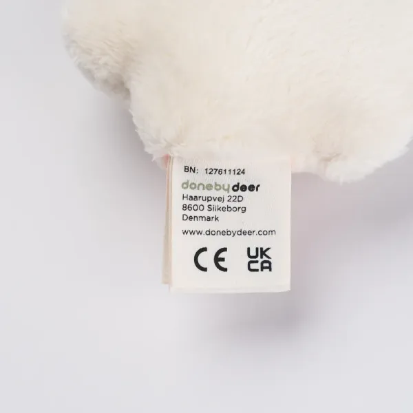 DONE BY DEER Sensory Rattle with Teether Sheepy - Blue