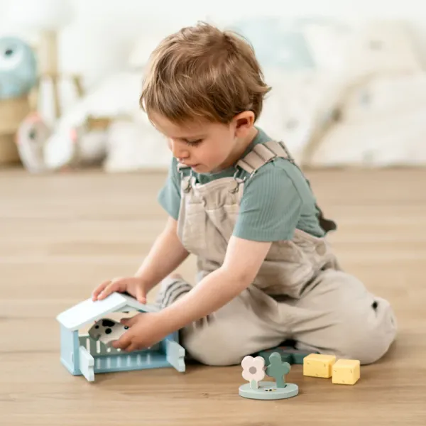 DONE BY DEER Play set Tiny Farm Dotti - mix colour