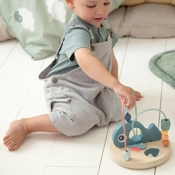 DONE BY DEER Bead Maze Wally - Blue