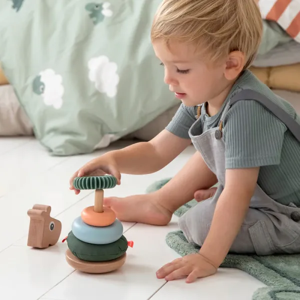 DONE BY DEER Stacking Tower Raffi - mix colour