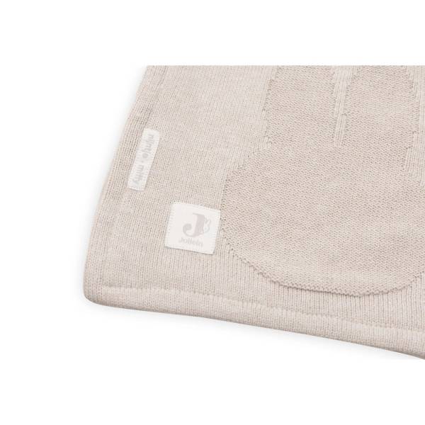 JOLLEIN Blanket 100x150 Miffy/Fleece - Nougat/Coral