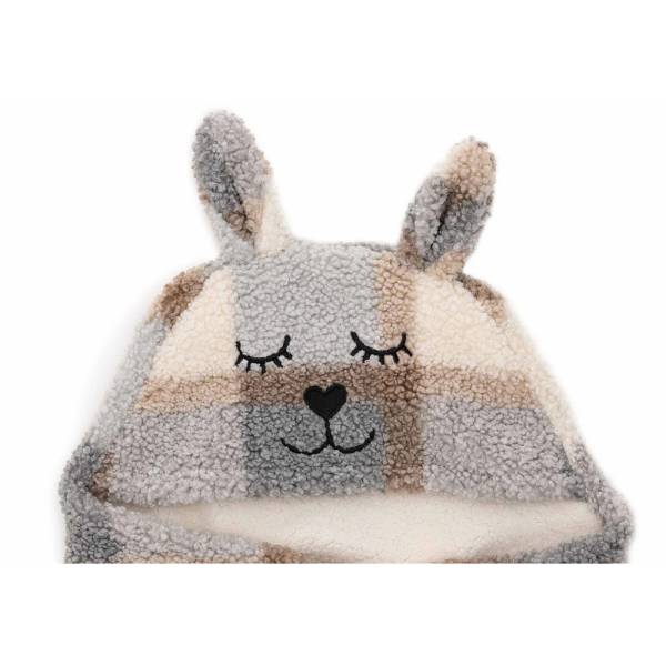 JOLLEIN Wrap Blanket Bunny - Check 