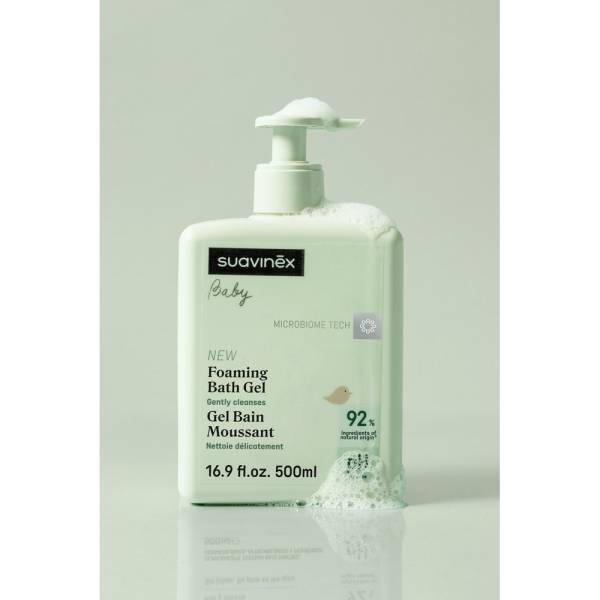 SUAVINEX Baby Foaming Bath Gel 500ml
