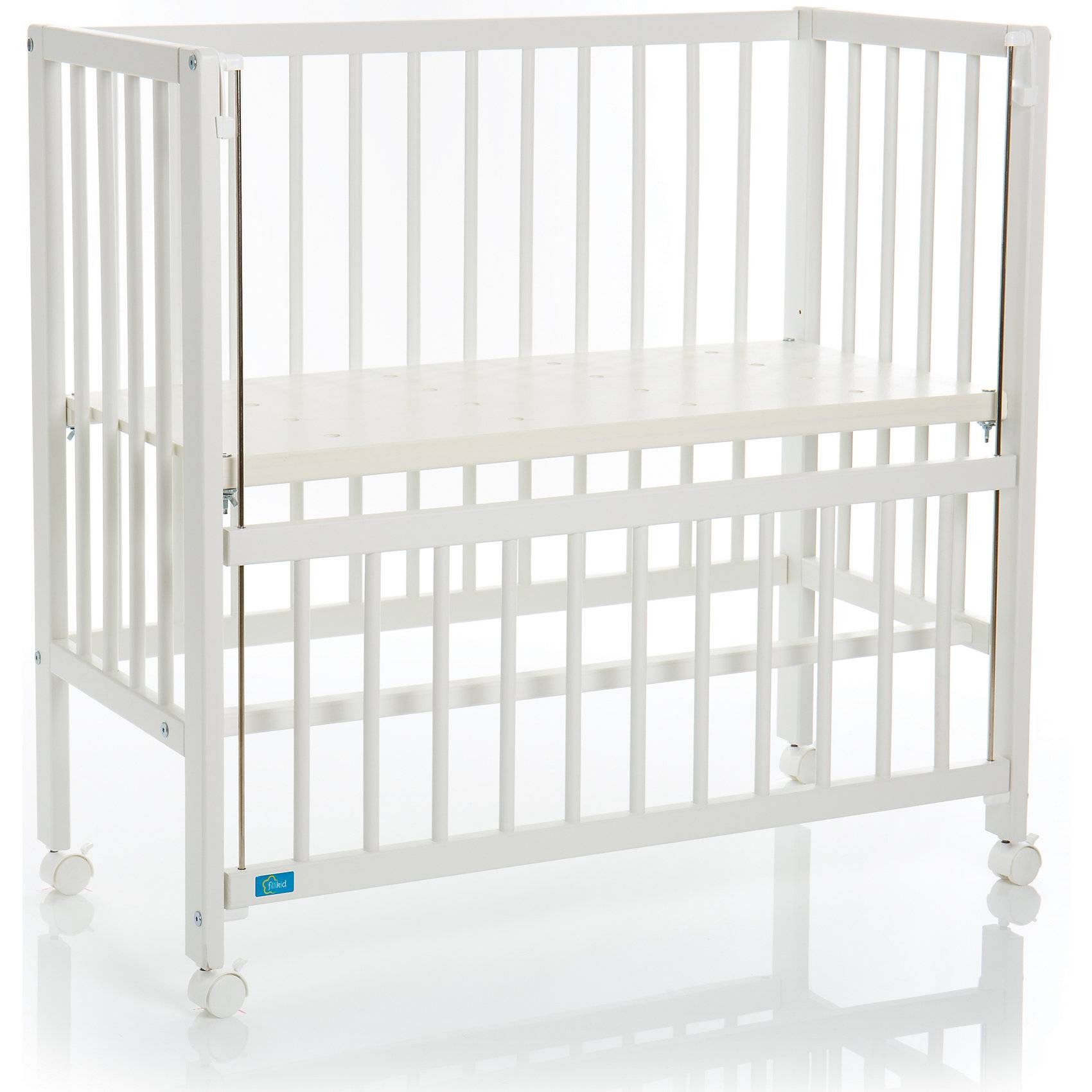 FILLIKID Bedside Crib Cocon Plus Mattress White Mamatoto