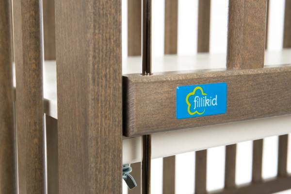 FILLIKID Bedside Crib Cocon Plus - Grey